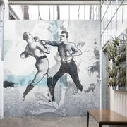 Boxers-Digital Wallpaper-London Art-