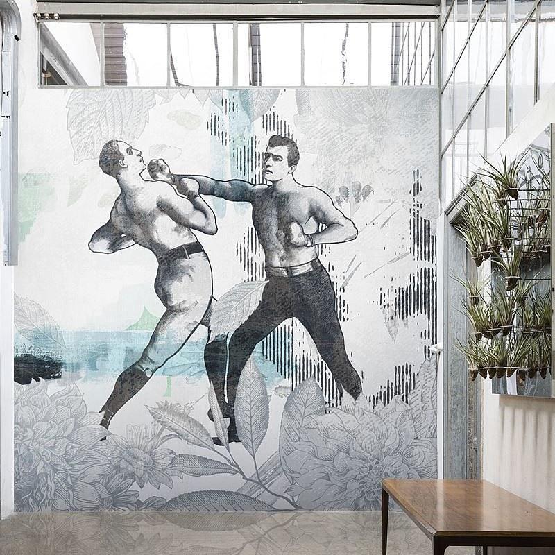 Boxers-Digital Wallpaper-London Art-