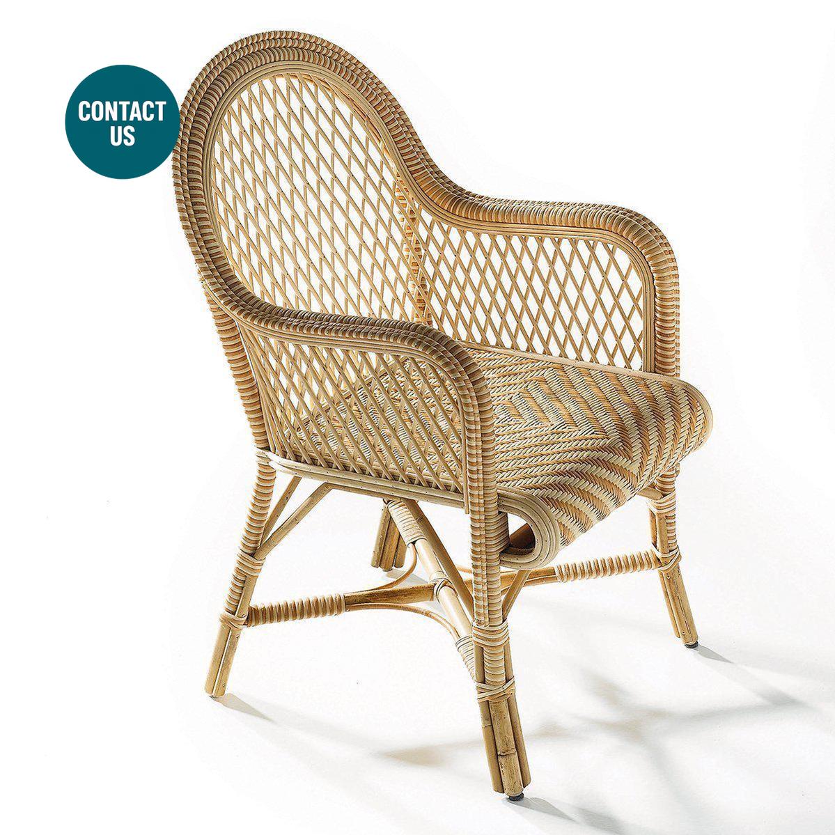 Brando Bicolor Dining Chair (With Arms) - Indoor-Bonacina 1889-moderndesign.io