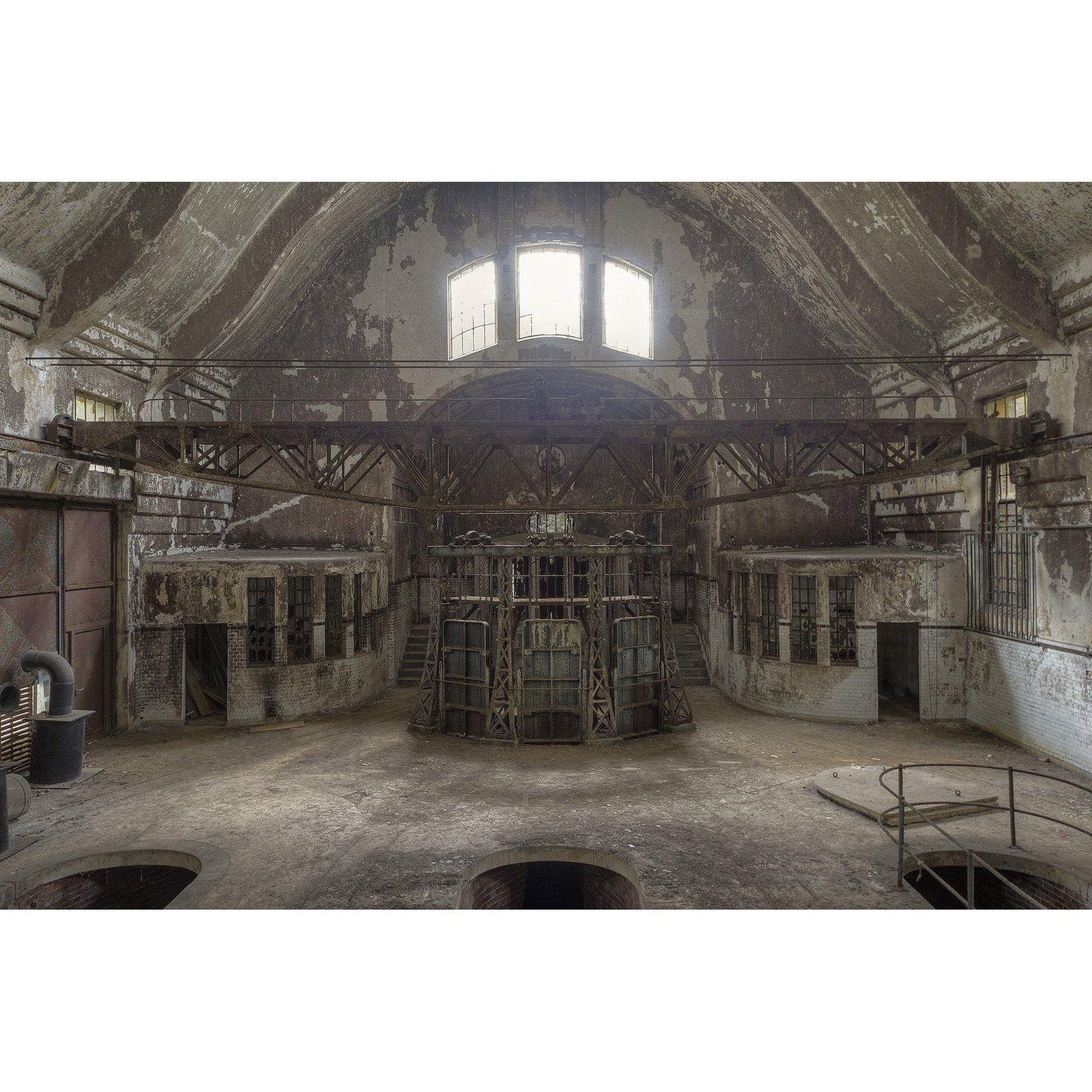 Broken Belle Epoque-Digital Wallpaper-Rebel Walls-Brown-R14361