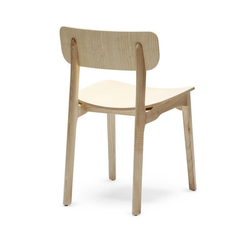 Cacao L-Dining Chair (without arms)-Chairs & More