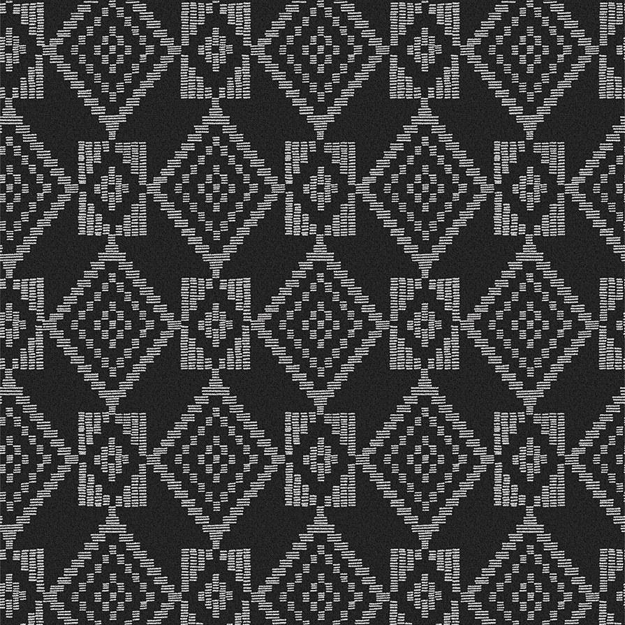 Caer-Digital Wallpaper-London Art-Black / Grey 1-17057-01