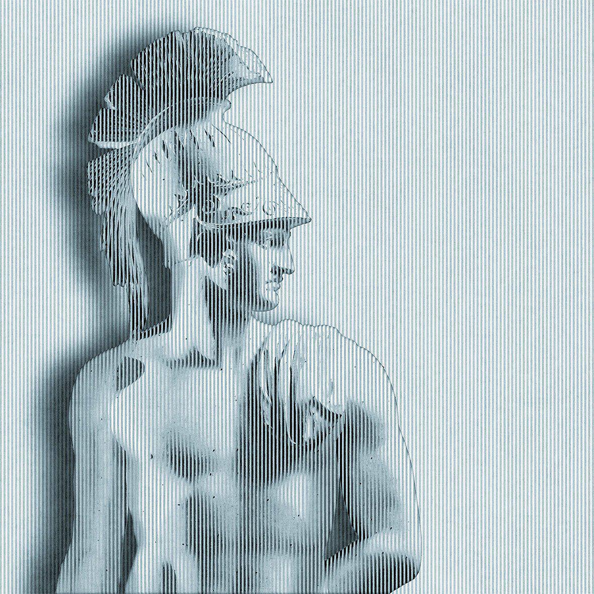 Canova-Digital Wallpaper-London Art-Blue-18052-02