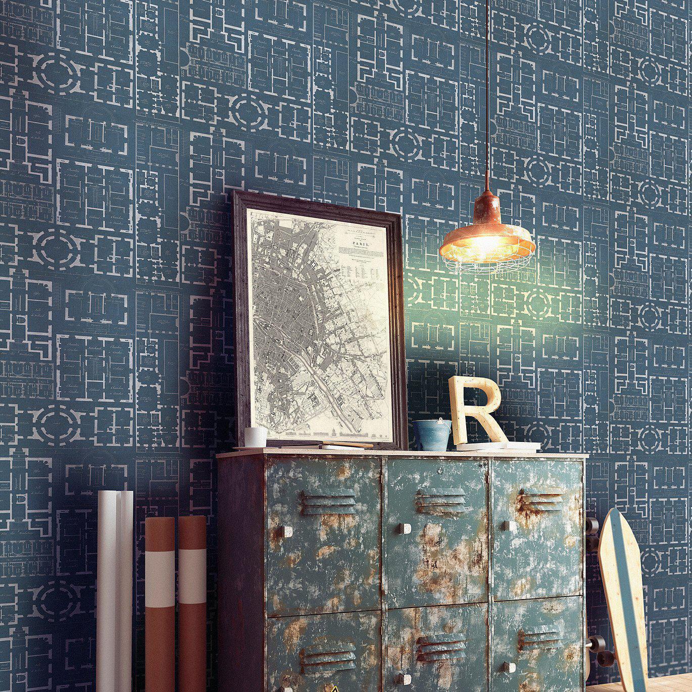 Chateau-Pre-Printed Wallpaper-Mind the Gap-