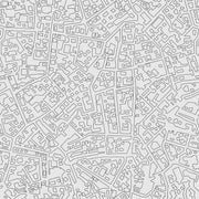 Citymap-Digital Wallpaper-London Art-Grey-17043-01