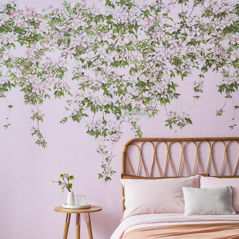 Clematis-Digital Wallpaper-Sian Zeng-