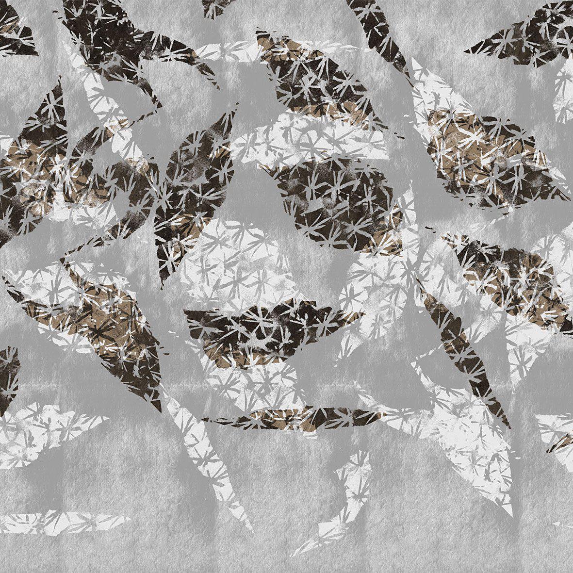 Cristalli-Digital Wallpaper-London Art-Grey / White / Brown-17049-03