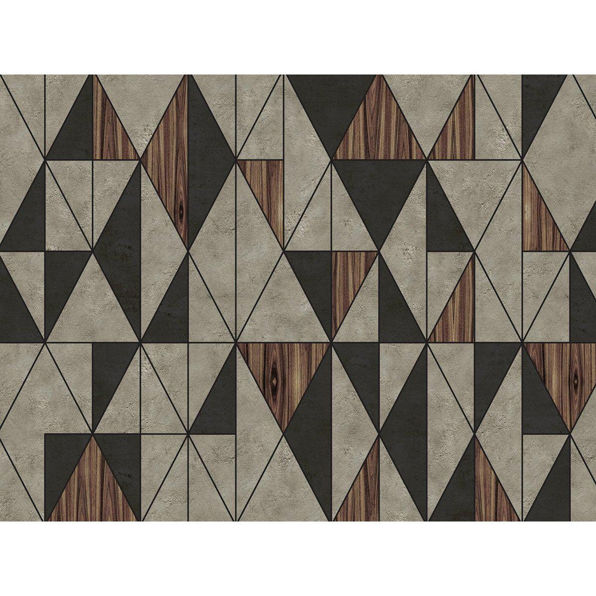 Diecut-Digital Wallpaper-Wall&deco-Black / Grey / Dark Brown-M_OUT_DI1305