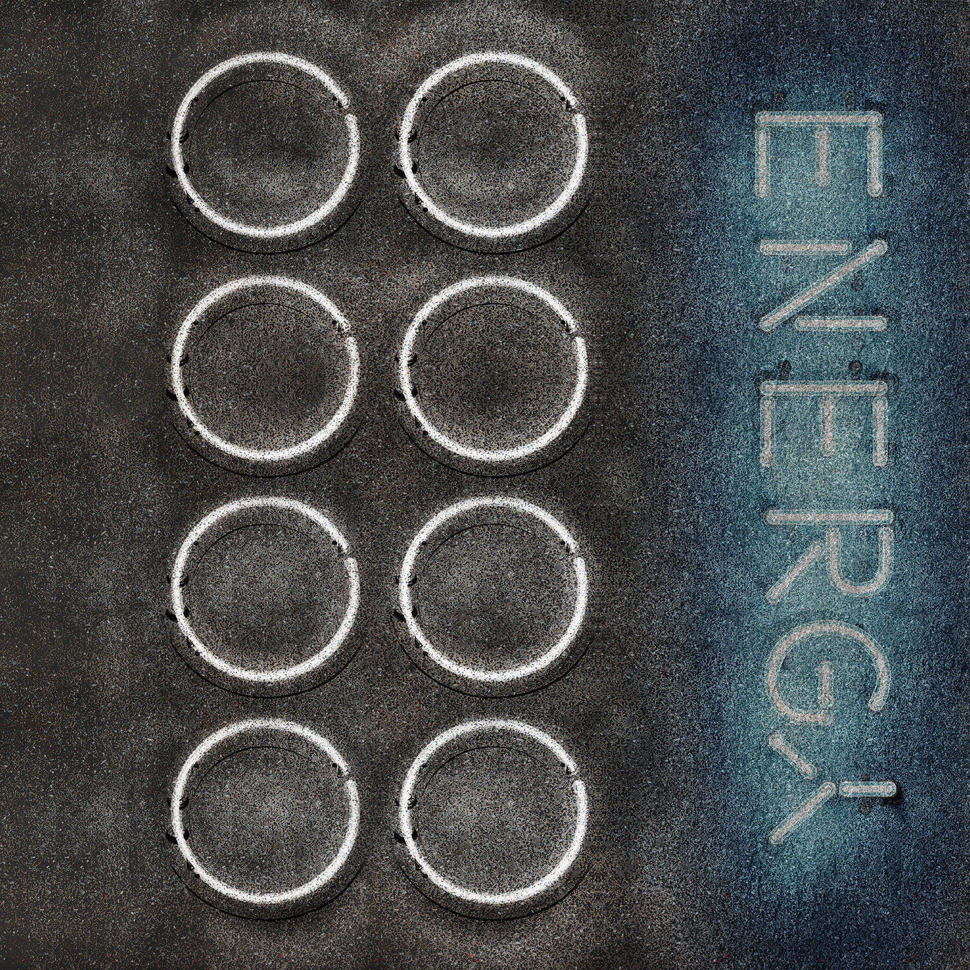 Energy-Digital Wallpaper-Wall&deco-Black / Blue-WDEN1801