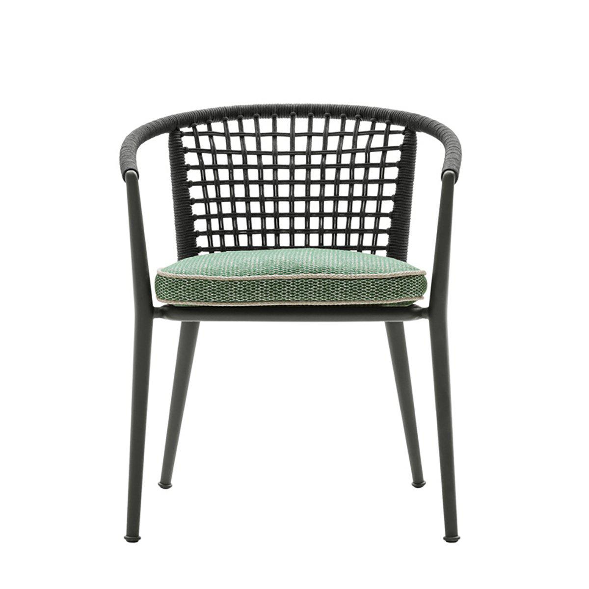 Erica 19 Dining Chair (With Arms)-B&B Italia-moderndesign.io