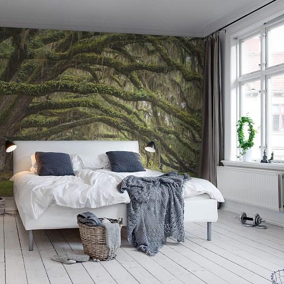 Fairy Forest-Digital Wallpaper-Rebel Walls-Green-R12481