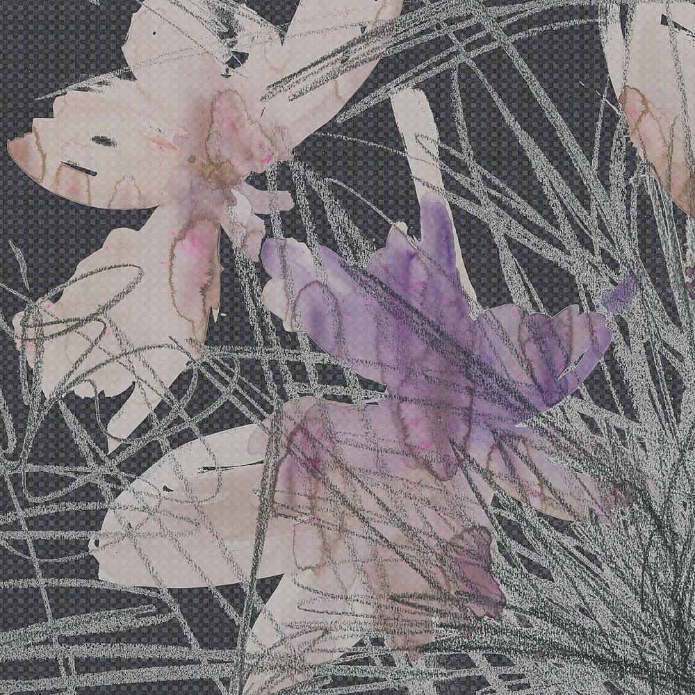 Fanciulla-Digital Wallpaper-Tecnografica-Purple / Black-56601-3