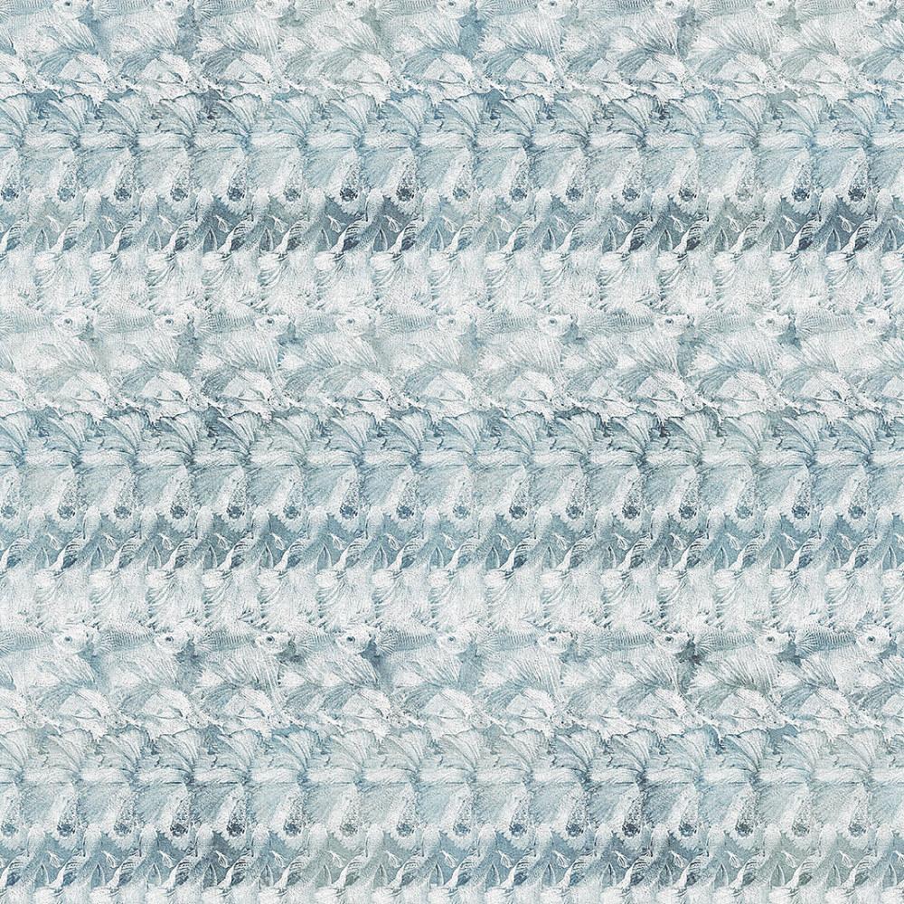 Fish-Digital Wallpaper-London Art-Light Blue-18501-03