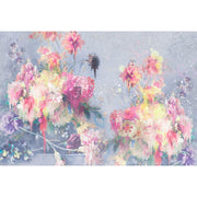 Floral Ink-Digital Wallpaper-Back to the Wall-Lilac / Yellow / Pink-