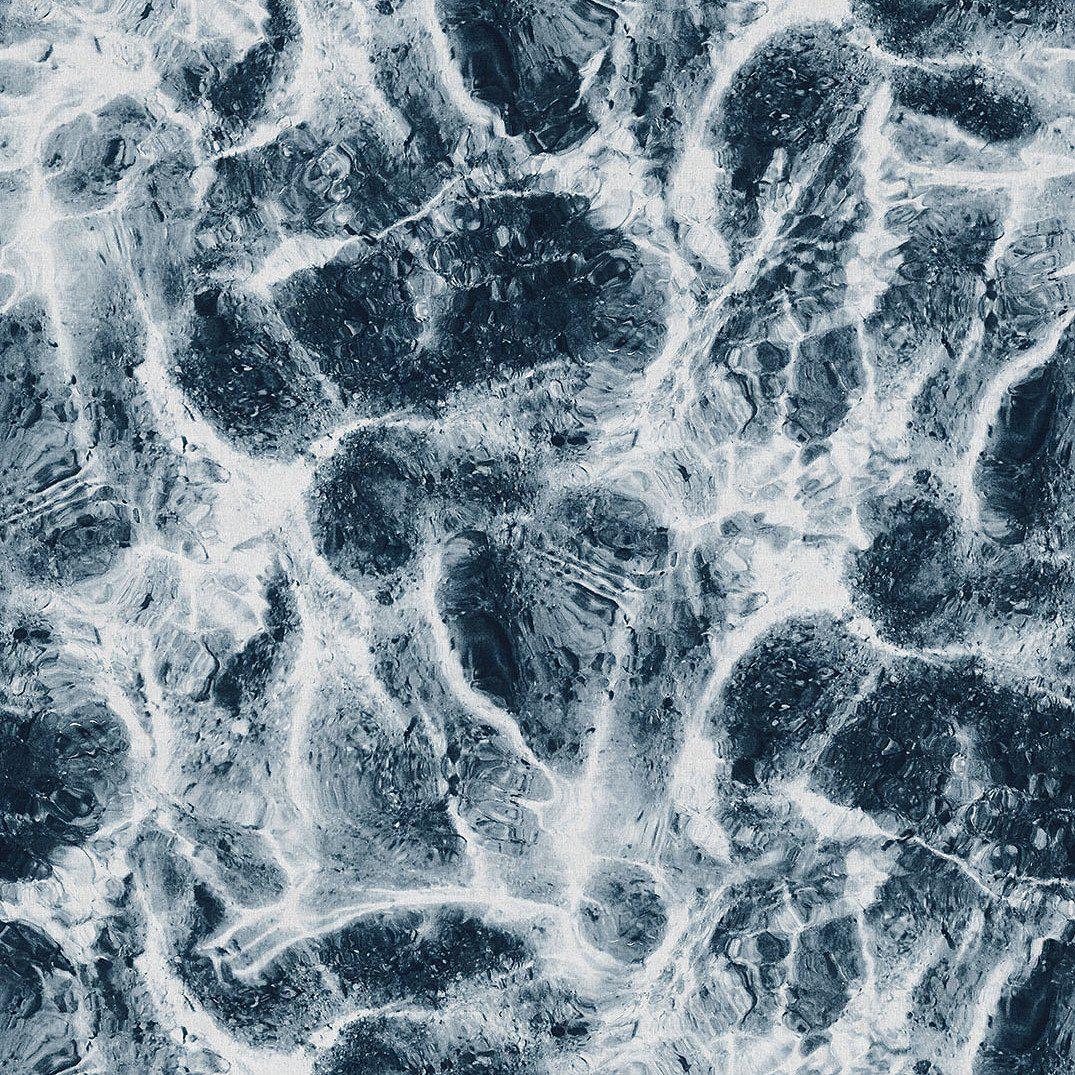 Fresh Water-Digital Wallpaper-London Art-Dark Blue-17509-02