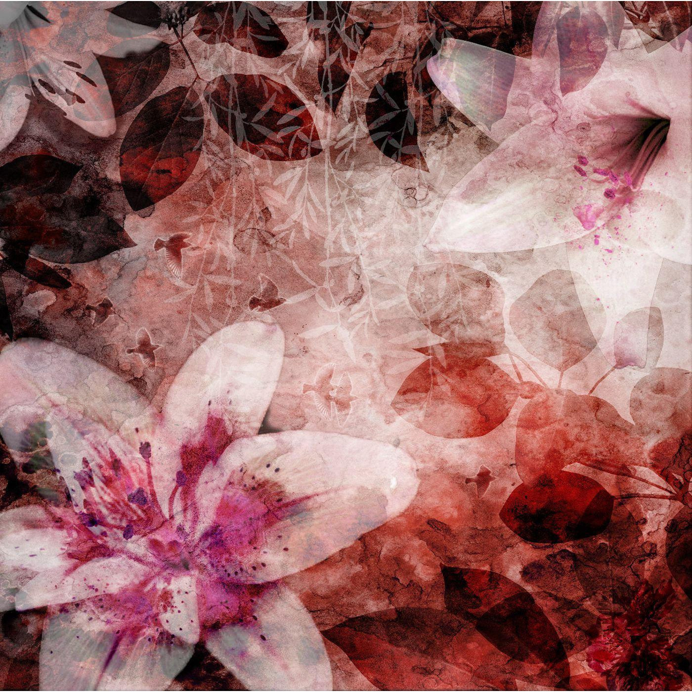 Garden of Dreams-Digital Wallpaper-Rebel Walls-Red-R12063