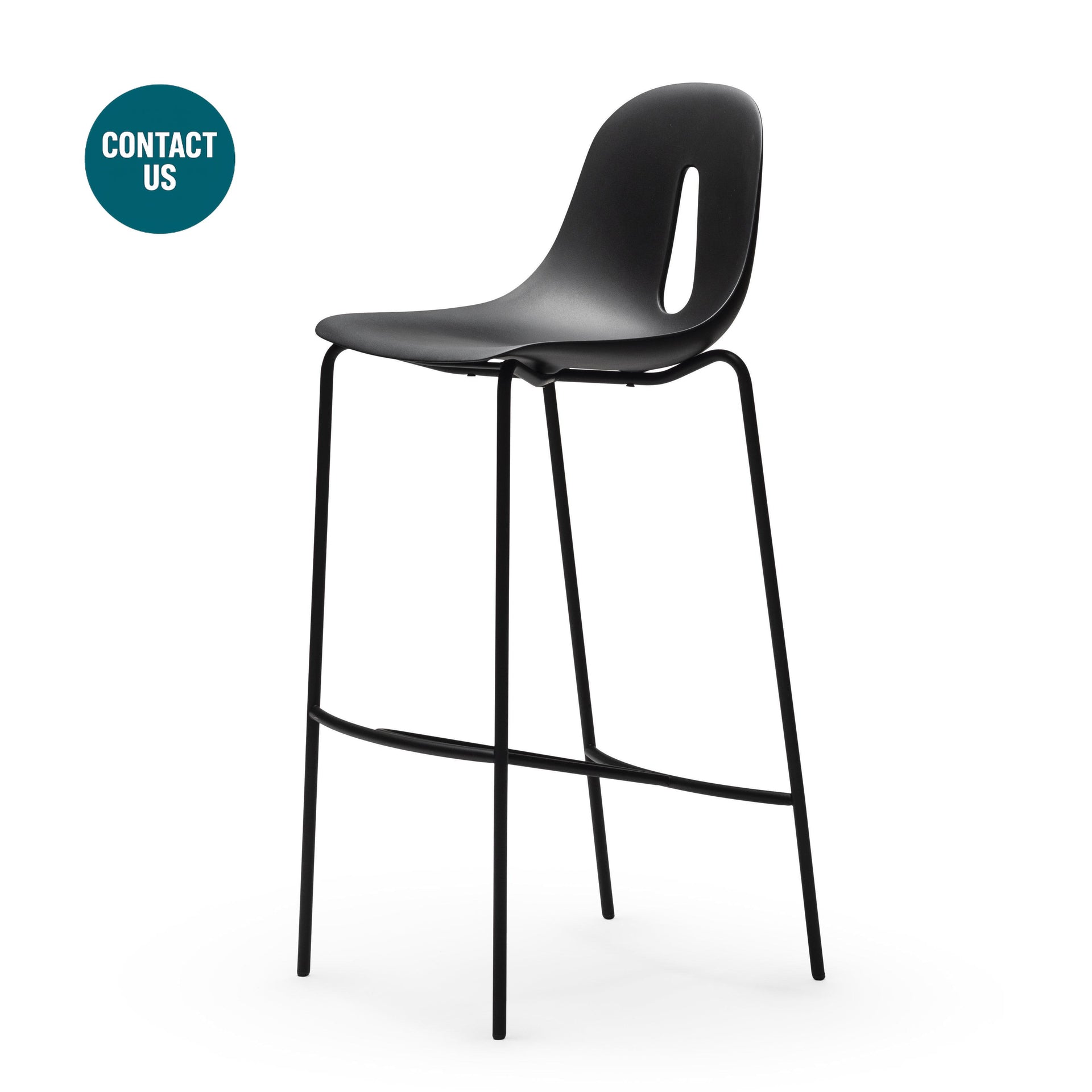 Gotham SG 80/SL SG 80/W SG 80 High Stool (without arms)-Chairs & More-moderndesign.io