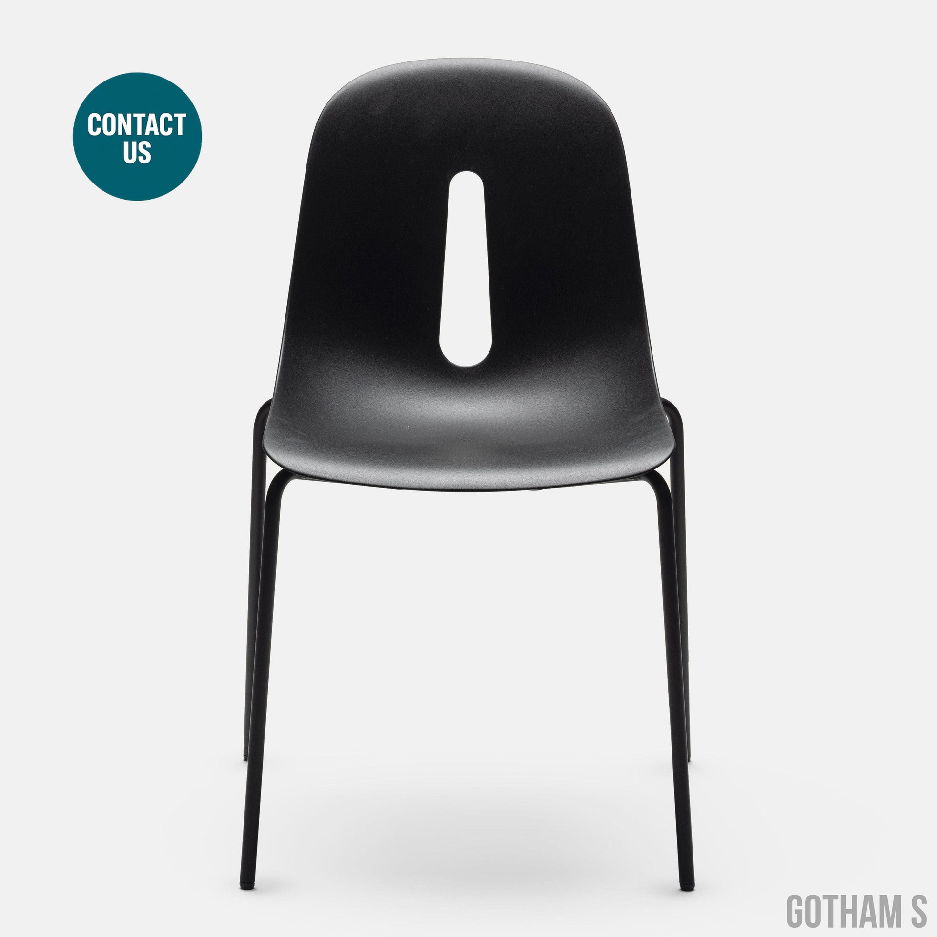 Gotham S/SL/W Dining Chair (without arms)-Chairs & More-moderndesign.io