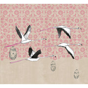 Great Escape-Digital Wallpaper-Wall&deco-Brown / Pink / White-WDGE1601