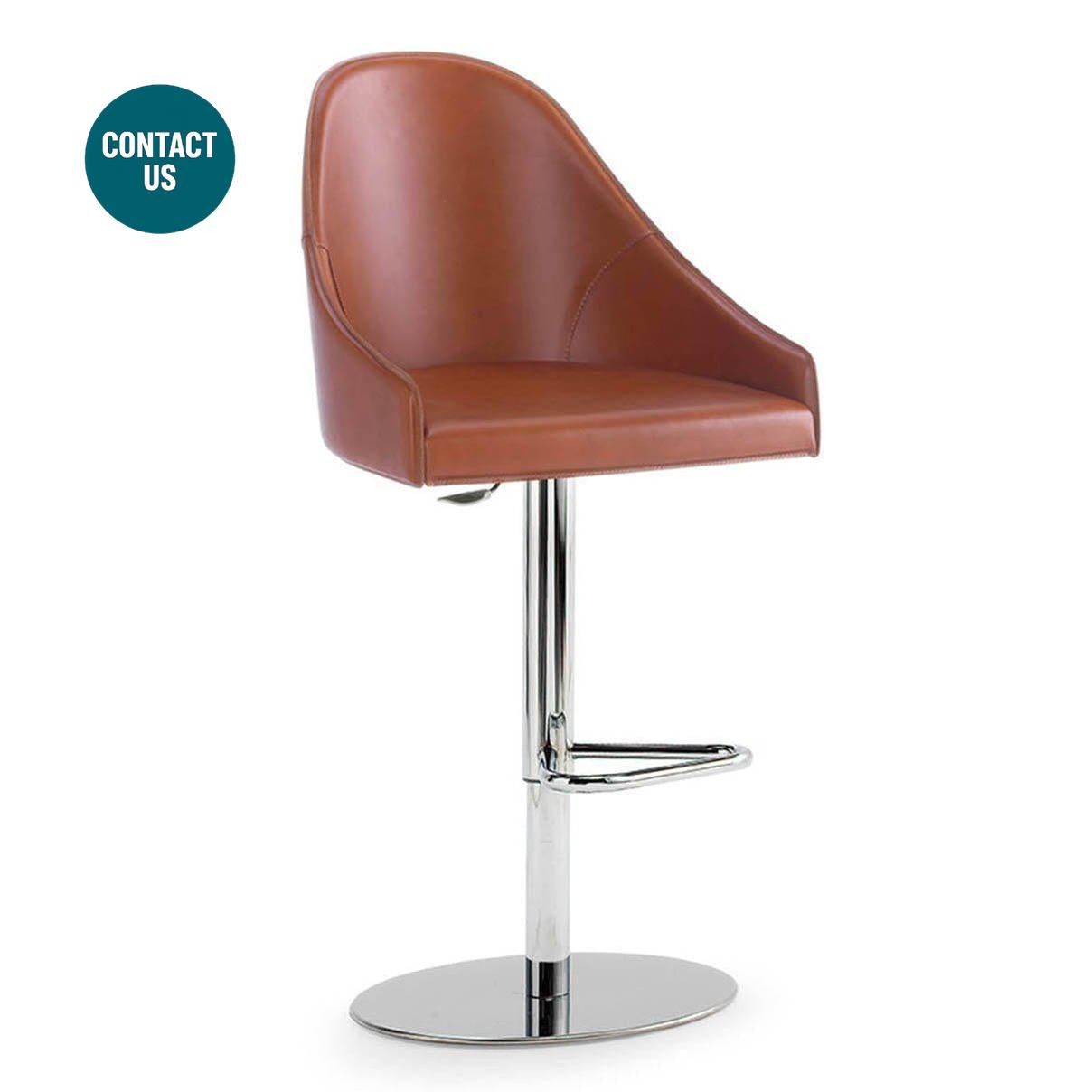 Greta SG SC Metal High Stool (Without Arms)-Accento-moderndesign.io