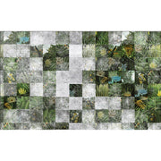 Homage To Rosseau 506-Digital Wallpaper-Skinwall-Green / Grey-506