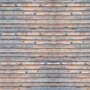 Horizontal Boards-Digital Wallpaper-Rebel Walls-Blue / Brown-R12581