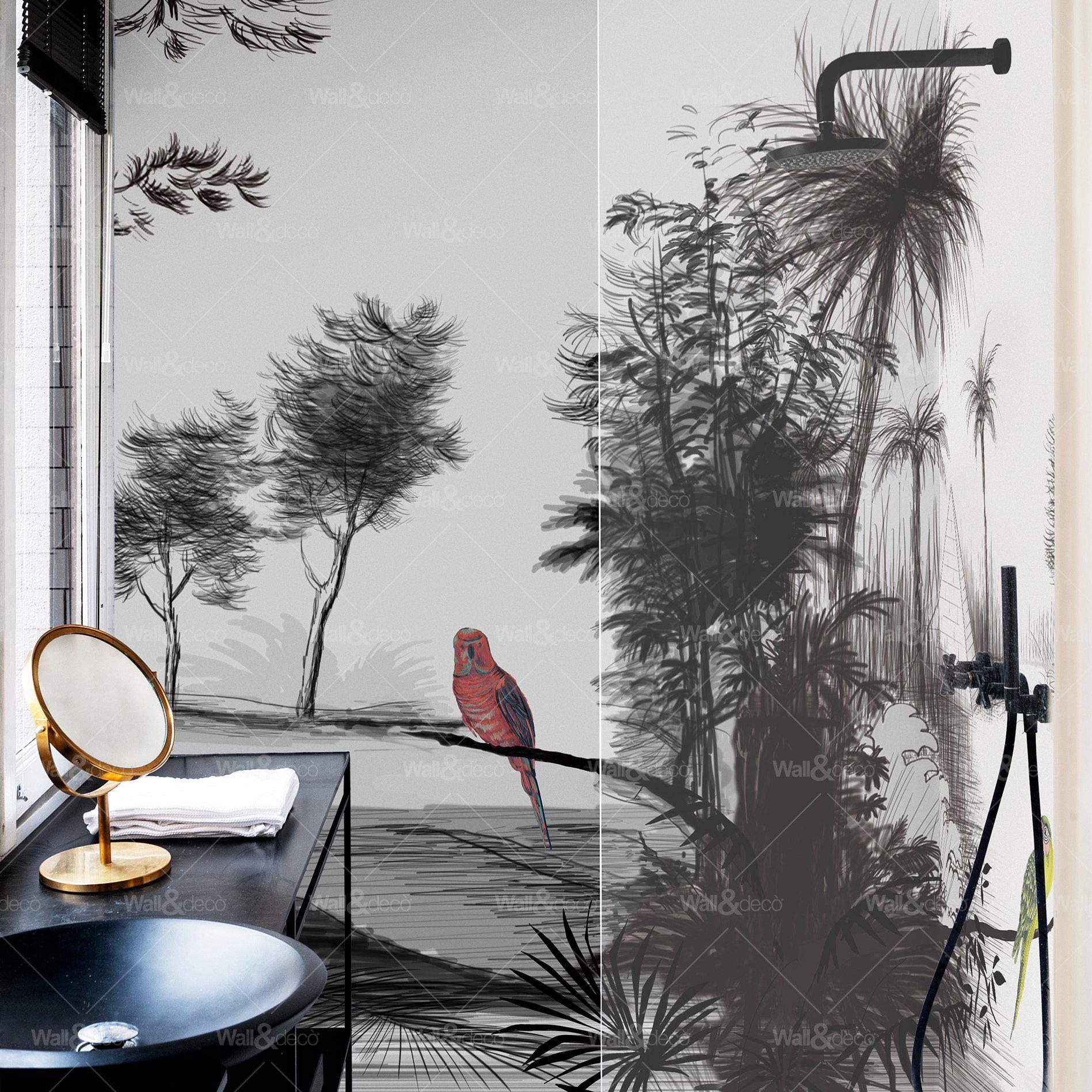 Imaginary Paradise-Digital Wallpaper-Wall&deco-