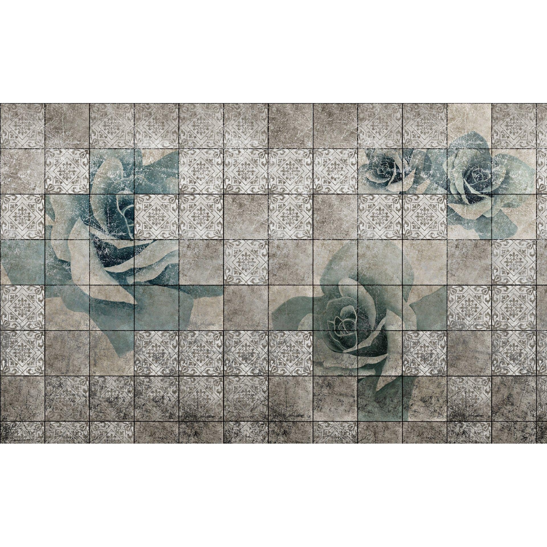 In Between-Digital Wallpaper-Skinwall-Grey / Green-27A