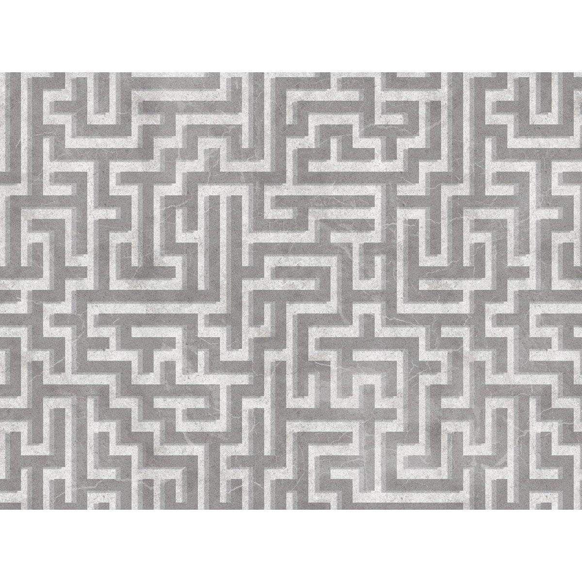 Labyrinth-Digital Wallpaper-Wall&deco-Grey-OUTO_LA1301