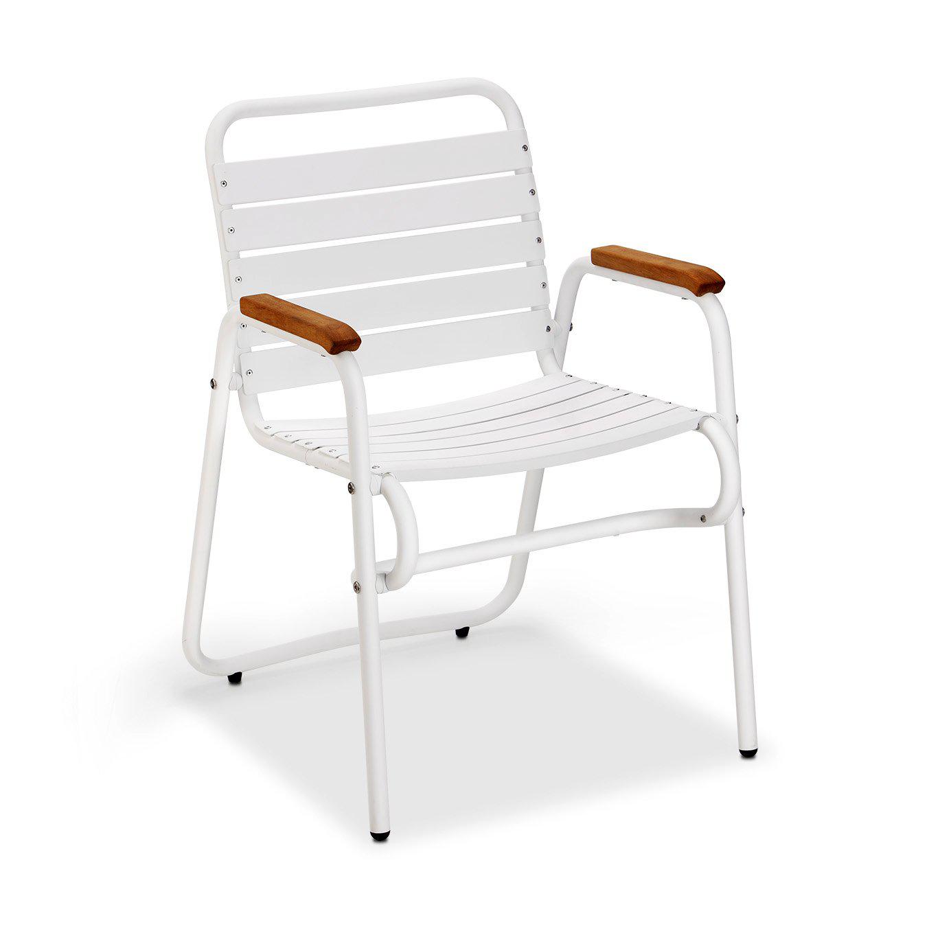 Lama Alu-Dining Chair (with arms)-Indea64