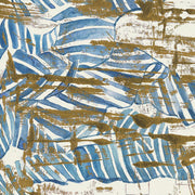 Leaf-Digital Wallpaper-London Art-Blue / Brown-16041-01