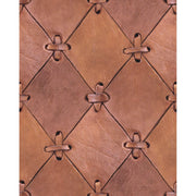 Leather Rhombs-Digital Wallpaper-Rebel Walls-Light Brown-R14121