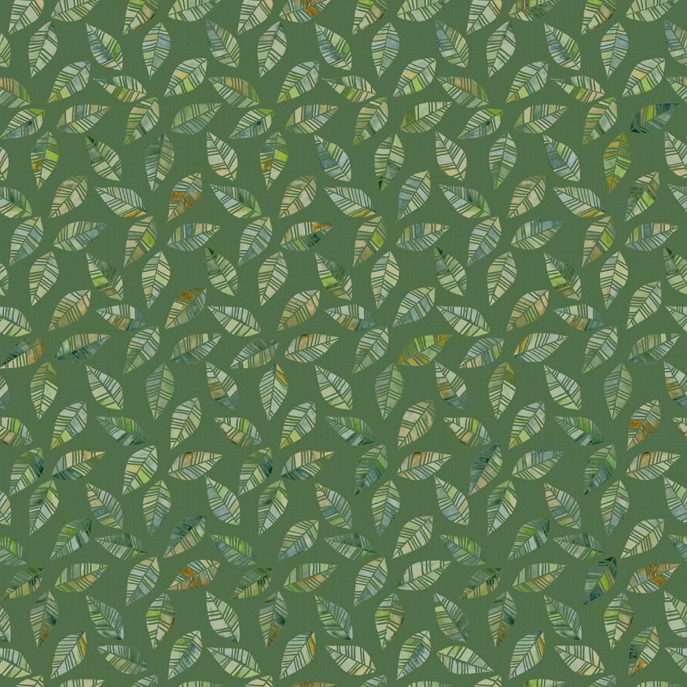 Leaves-Digital Wallpaper-Tecnografica-Green 2-57628-3