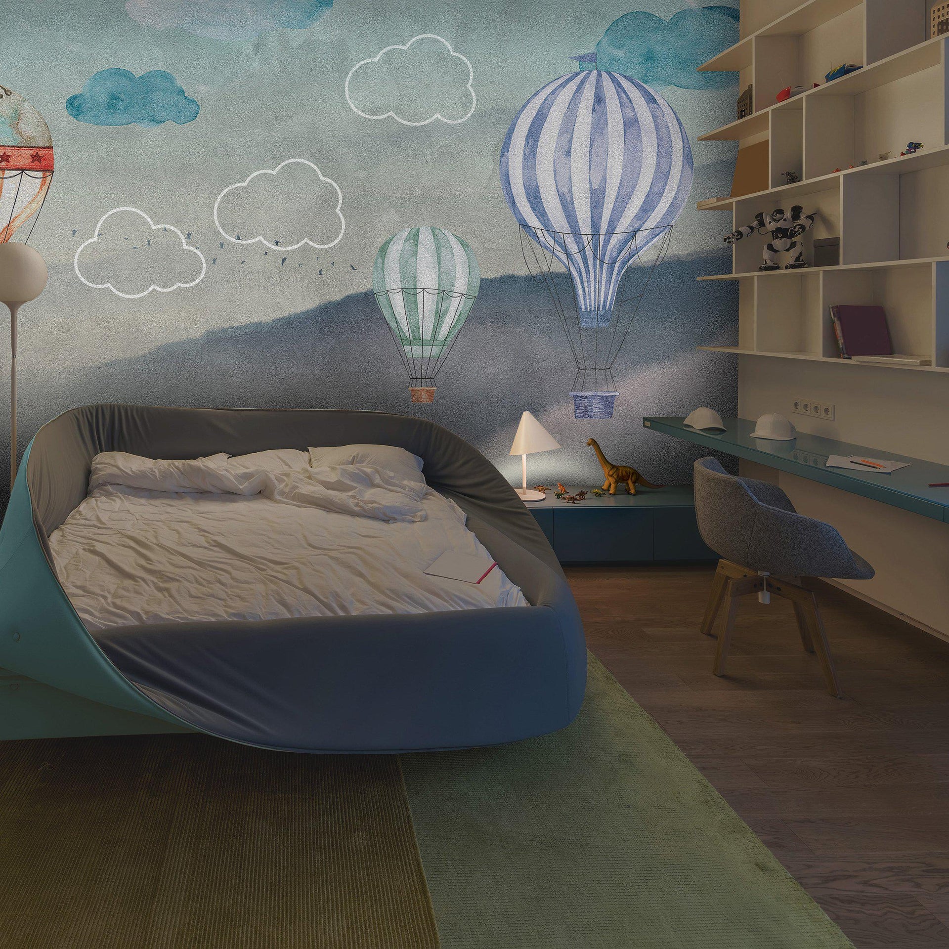 Light Cloud-Pre-Printed Wallpaper-InstabileLab-