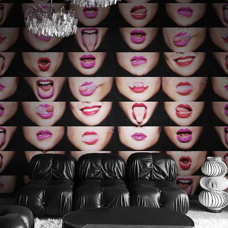 Lips-Digital Wallpaper-London Art-