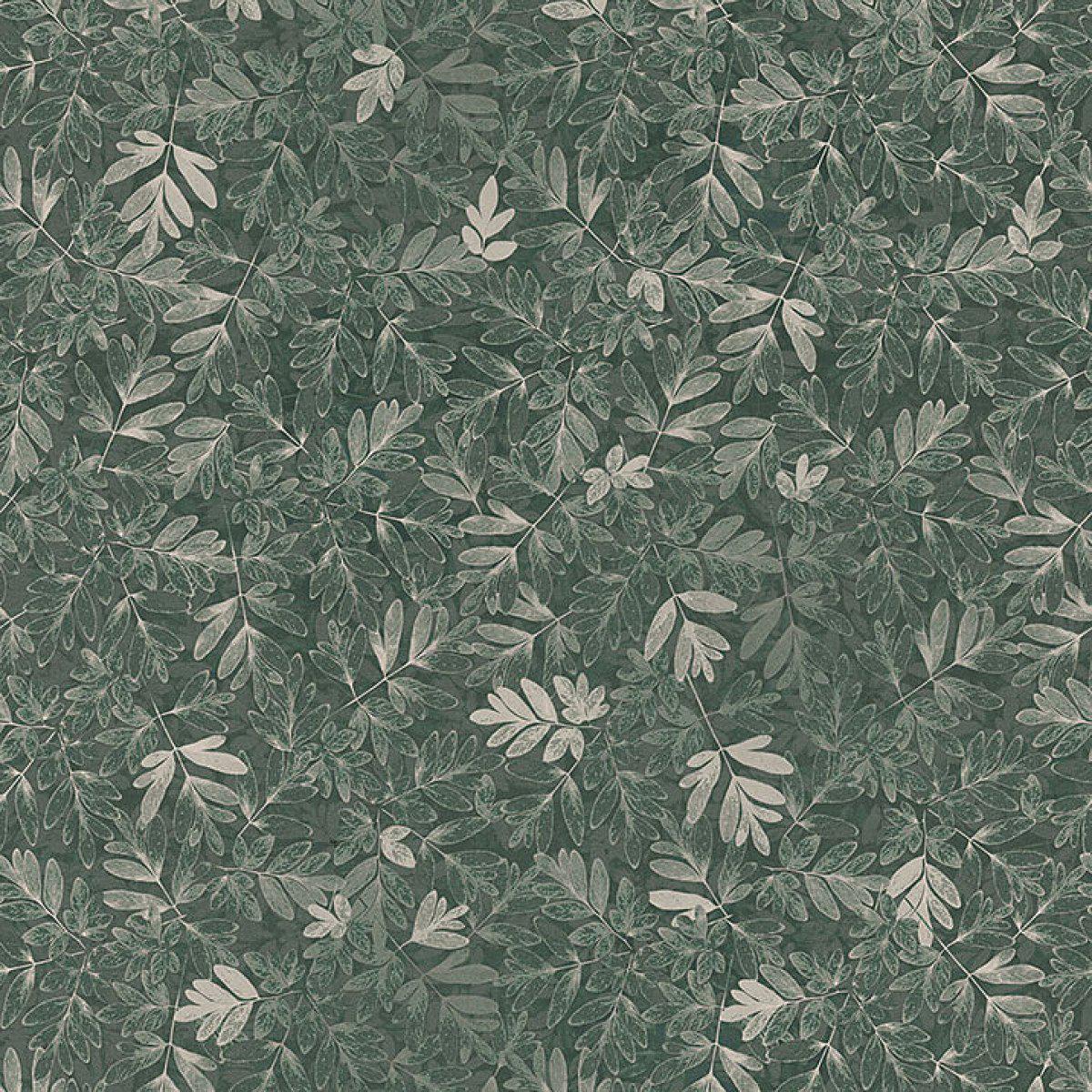 Living Garden-Digital Wallpaper-London Art-Green 2-18109-04