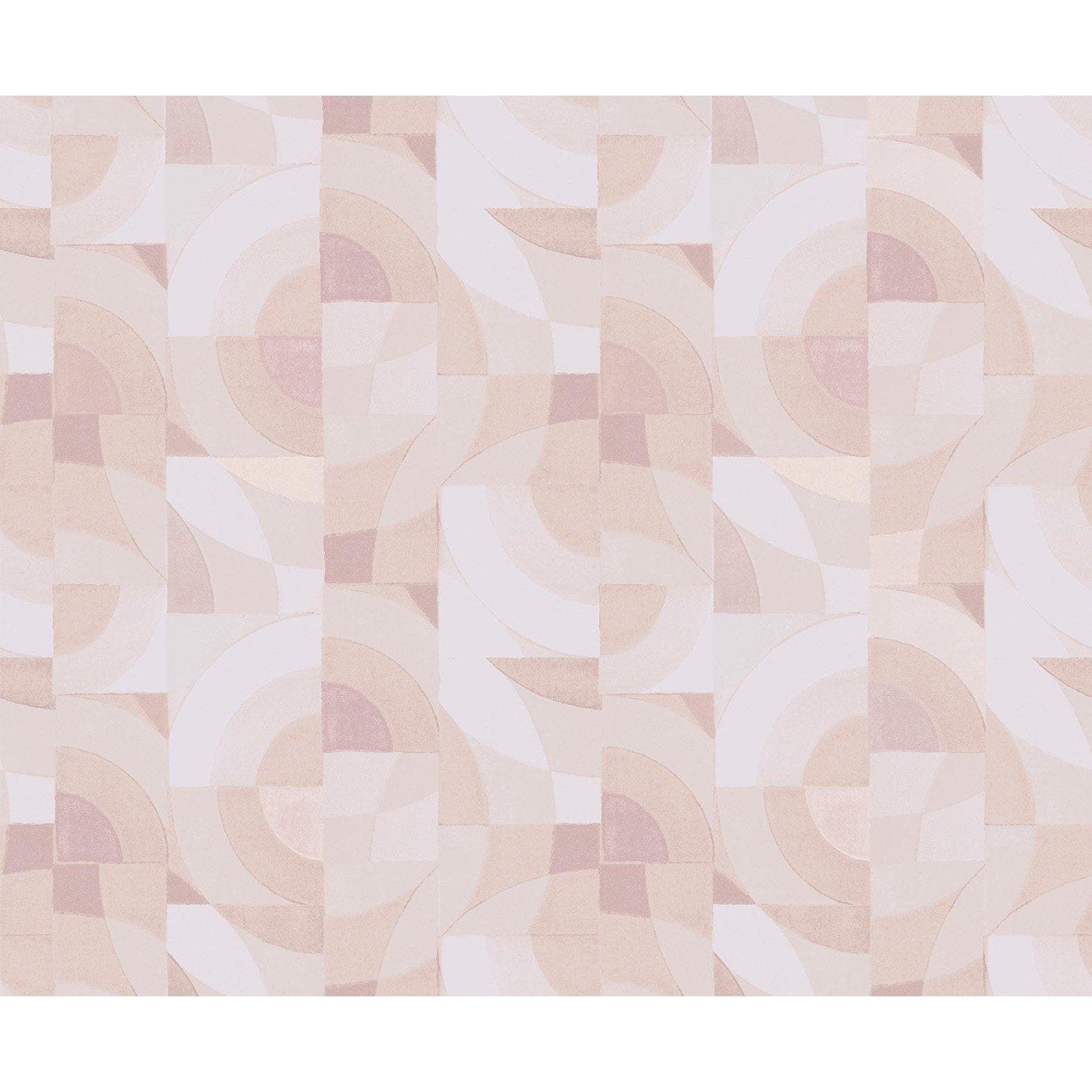 Lounge-Digital Wallpaper-Isidore Leroy-Pink-ROSE POUDRE