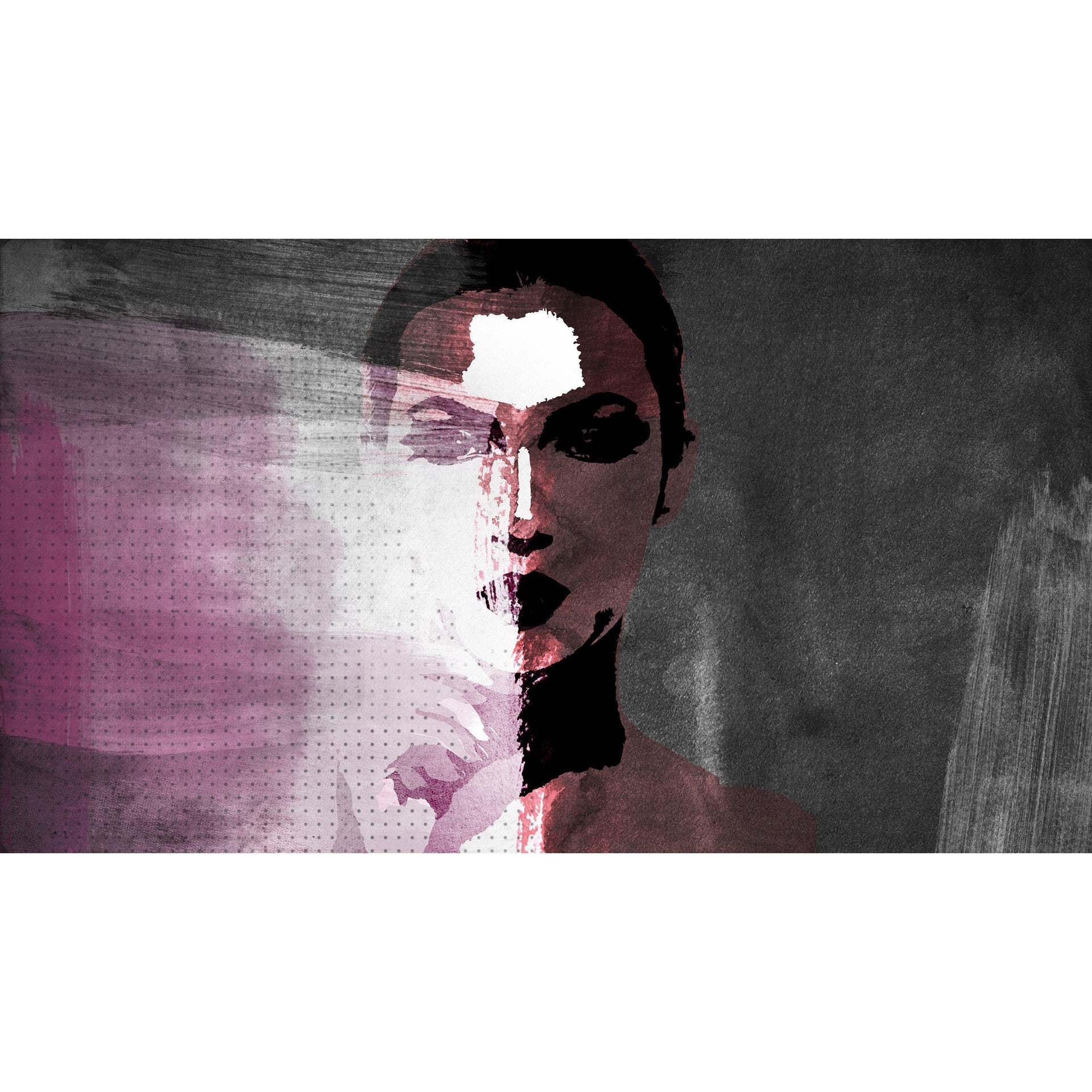 Lulu-Digital Wallpaper-InstabileLab-Purple / Grey 1-LULU 01