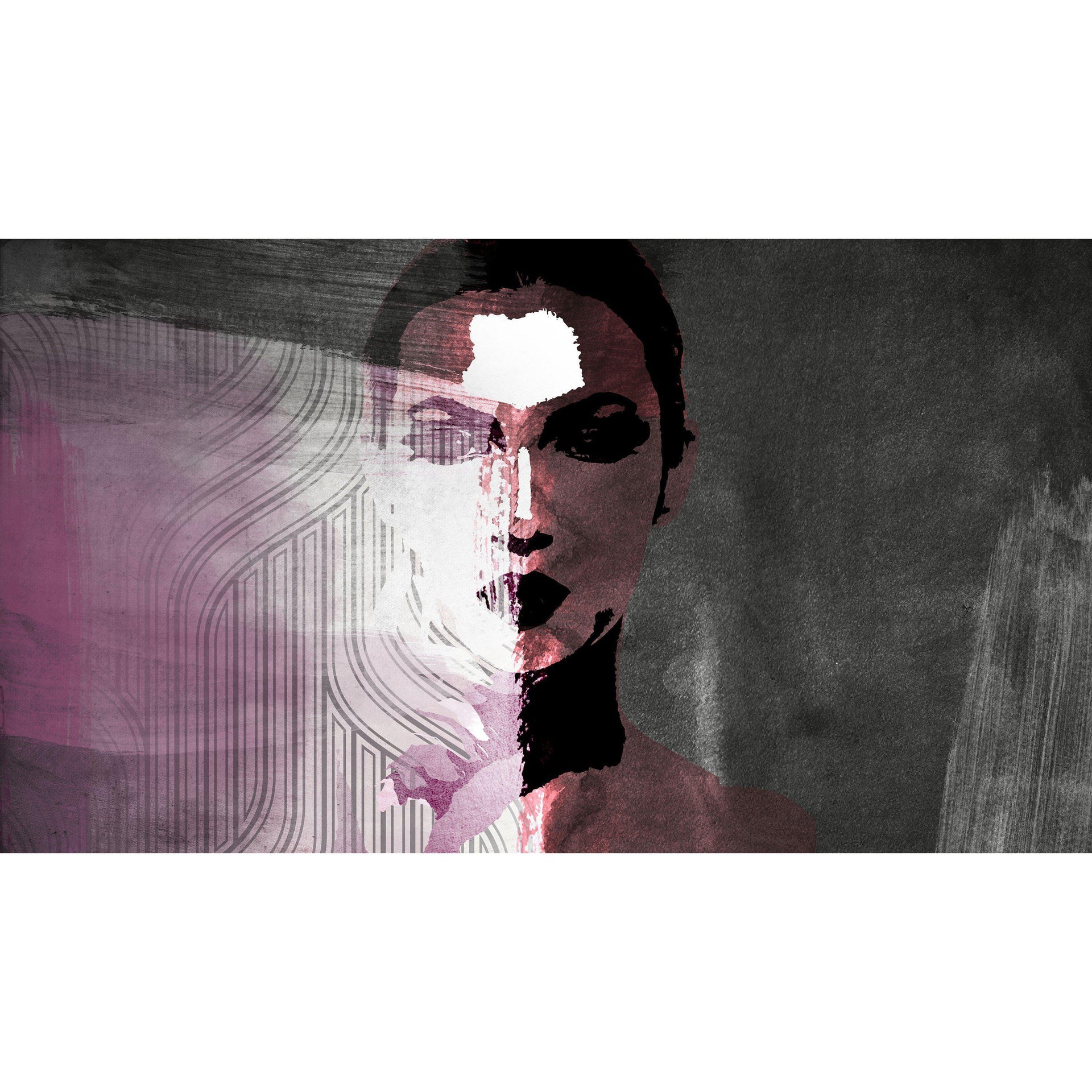 Lulu-Digital Wallpaper-InstabileLab-Purple / Grey 2-LULU 02