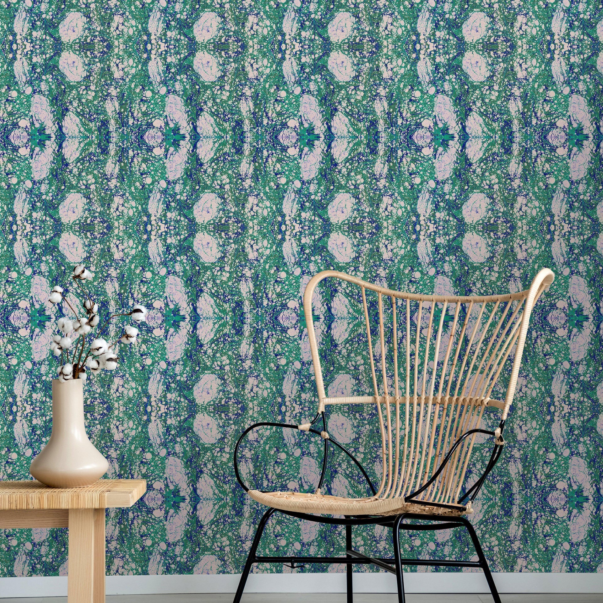 Marbled Paper-Pre-Printed Wallpaper-Mind the Gap-