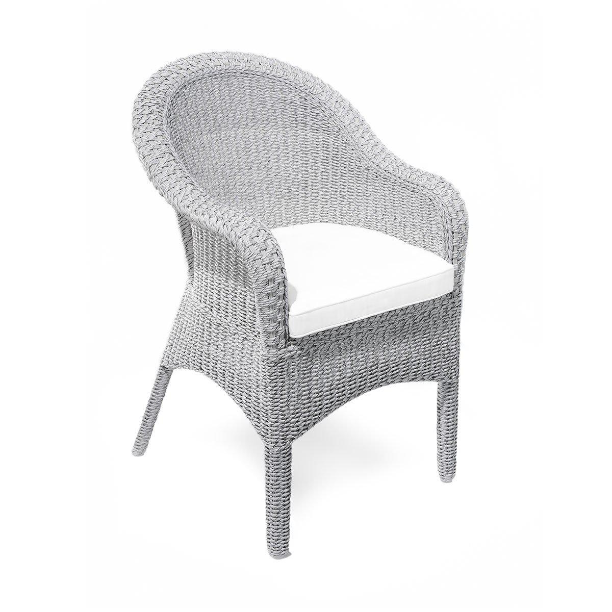Melania-Dining Chair (with arms)-Braid