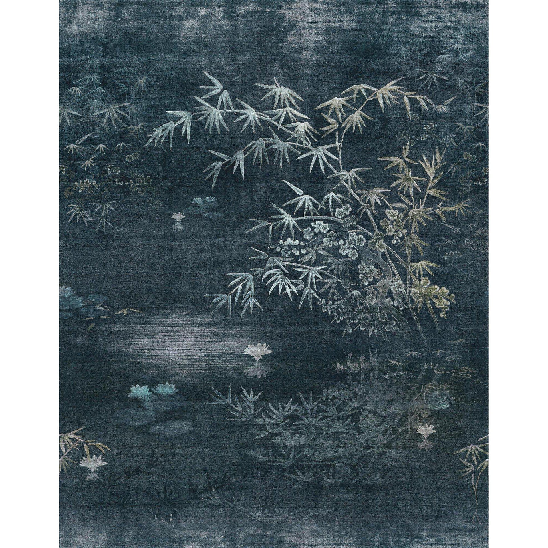 Moon River-Digital Wallpaper-Wall&deco-Blue-WDMR2102