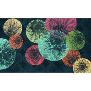 Moonflower-Digital Wallpaper-Skinwall-Green / Purple / Orange / Yellow-82