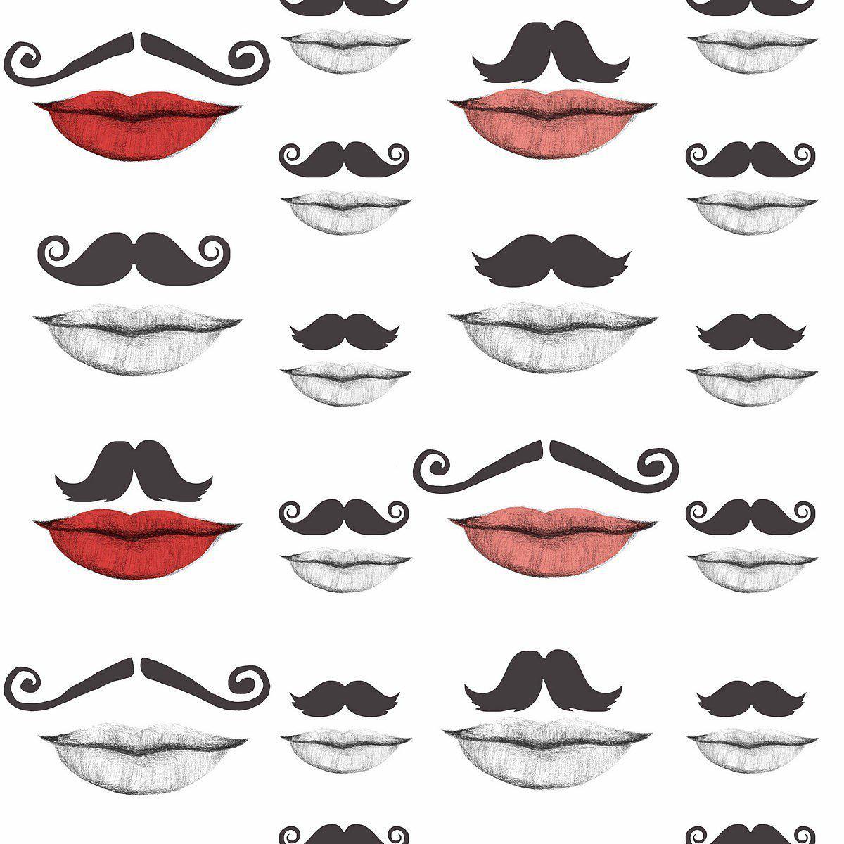 Moustache and Lips-Mind the Gap-moderndesign.io