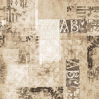 Multifabric-Digital Wallpaper-London Art-Brown-12MU-02