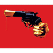 No Army-Digital Wallpaper-London Art-Red / Black / Gold-05TP-01