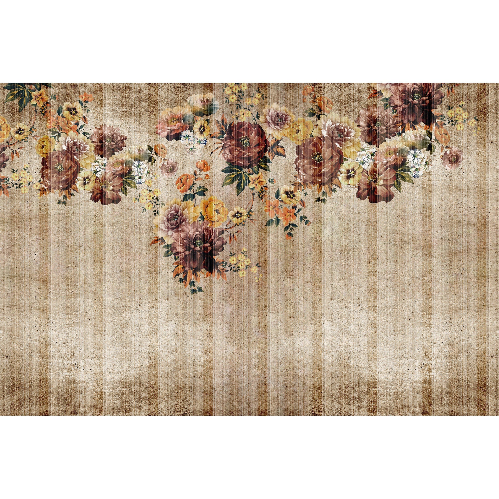 Old Fashioned-Digital Wallpaper-InstabileLab-Brown / Grey 2-OLD FASHIONED 02