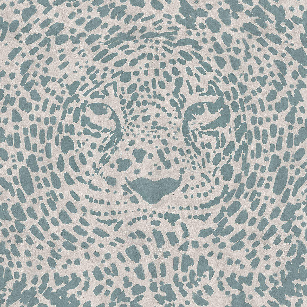 Panthere-Digital Wallpaper-London Art-Green / Grey-18539-02