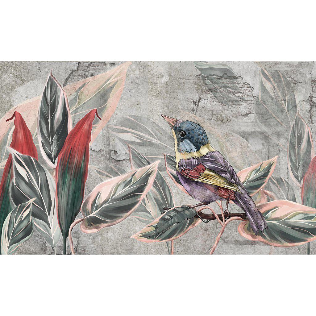 Pink Leaves-Skinwall-moderndesign.io