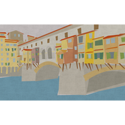 Ponte Vecchio-Digital Wallpaper-Skinwall-Orange / Yellow-722